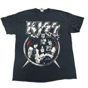 Vintage KISS Monster Tour 2013 T-Shirt XL Gildan Cotton Band Rock Concert